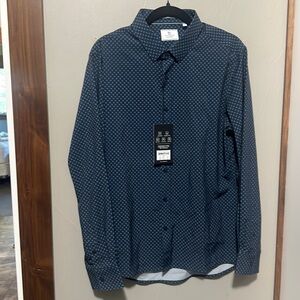 7 diamonds - four way stretch mens medium shirt